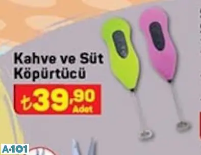 KAHVE VE SÜT KÖPÜRTÜCÜ